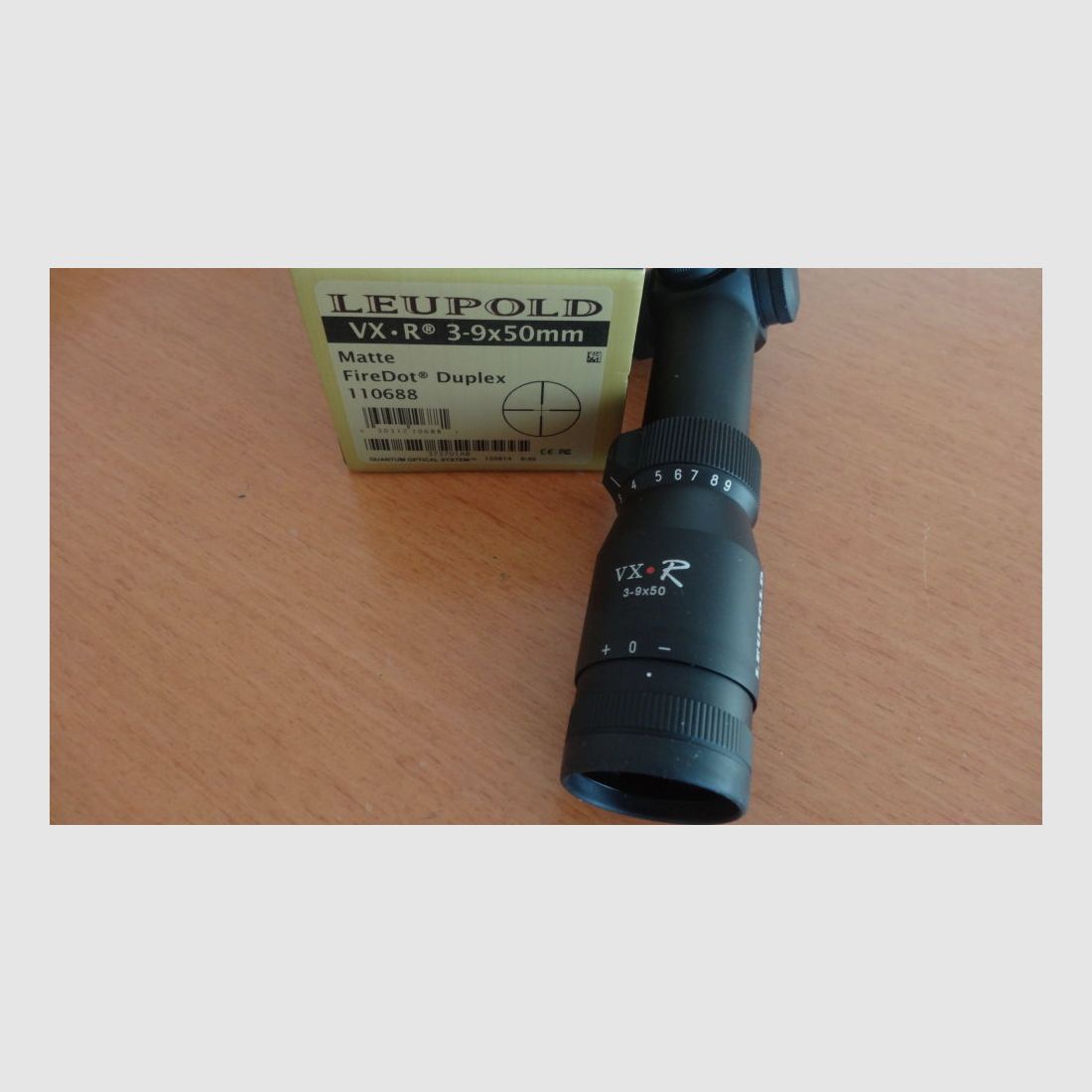 Leupold	 LEUPOLD ZF-LEUPOLD VX-R 3-9X50MM, ABS. FIRE DOT DUPLEX