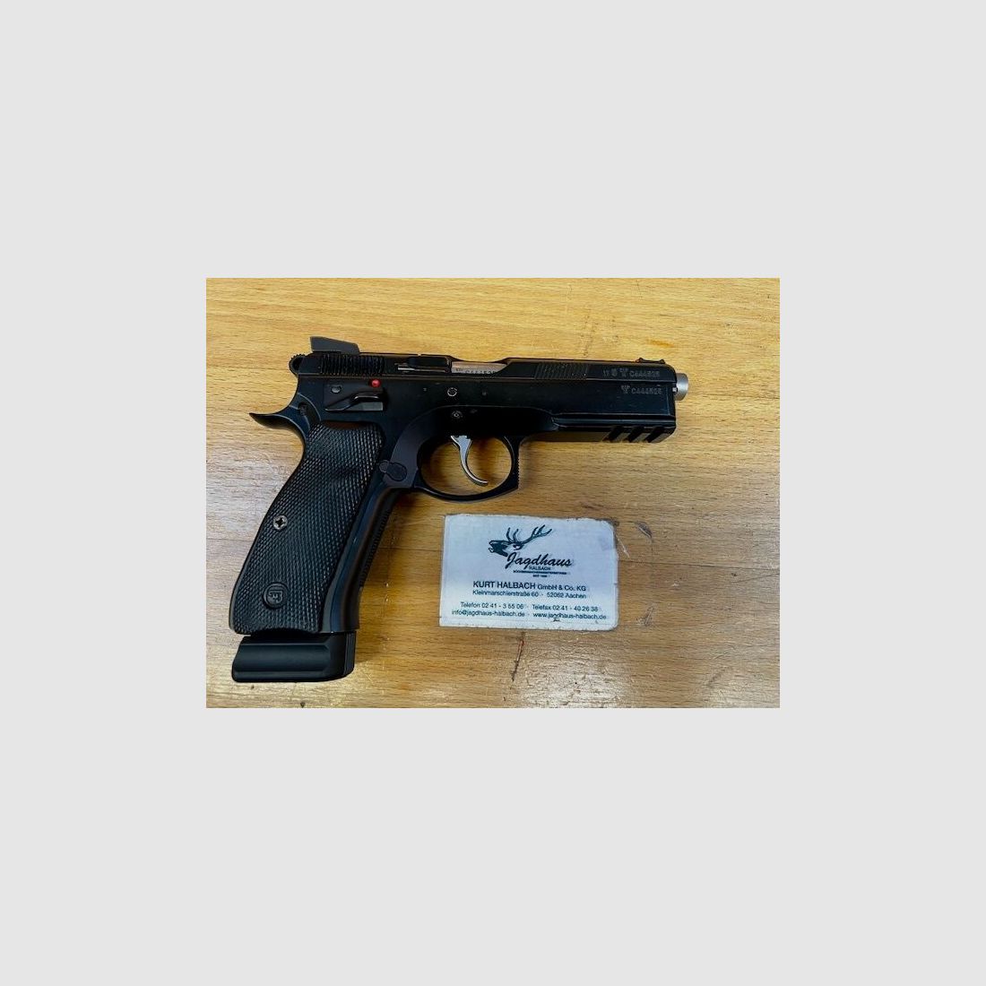 Kommissionen Pist. CZ 75 SP-01 Shadow