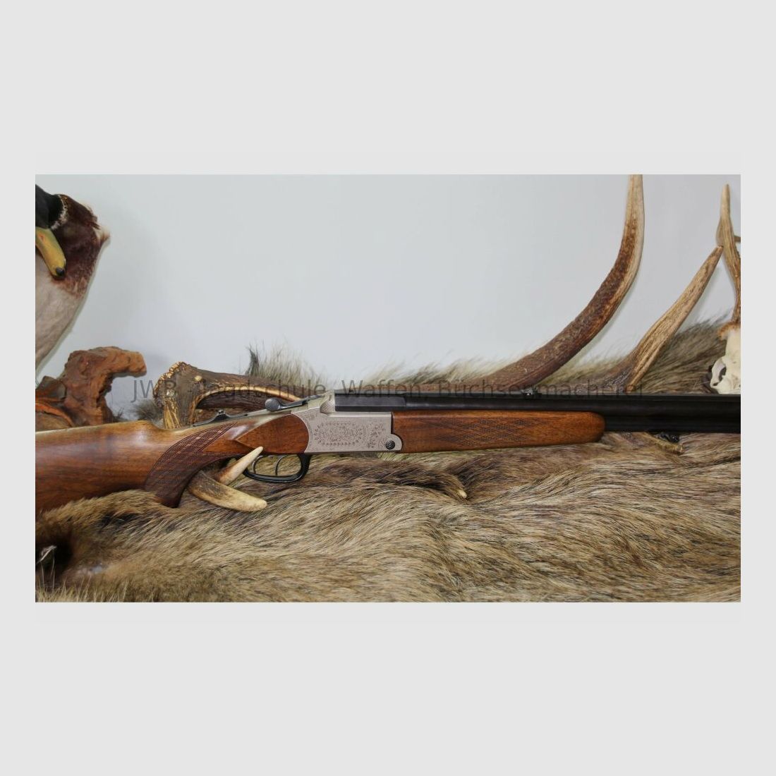 Blaser ES 63 ideale Damenwaffe da nur 35 cm Schaftlänge 7x65R;12/70