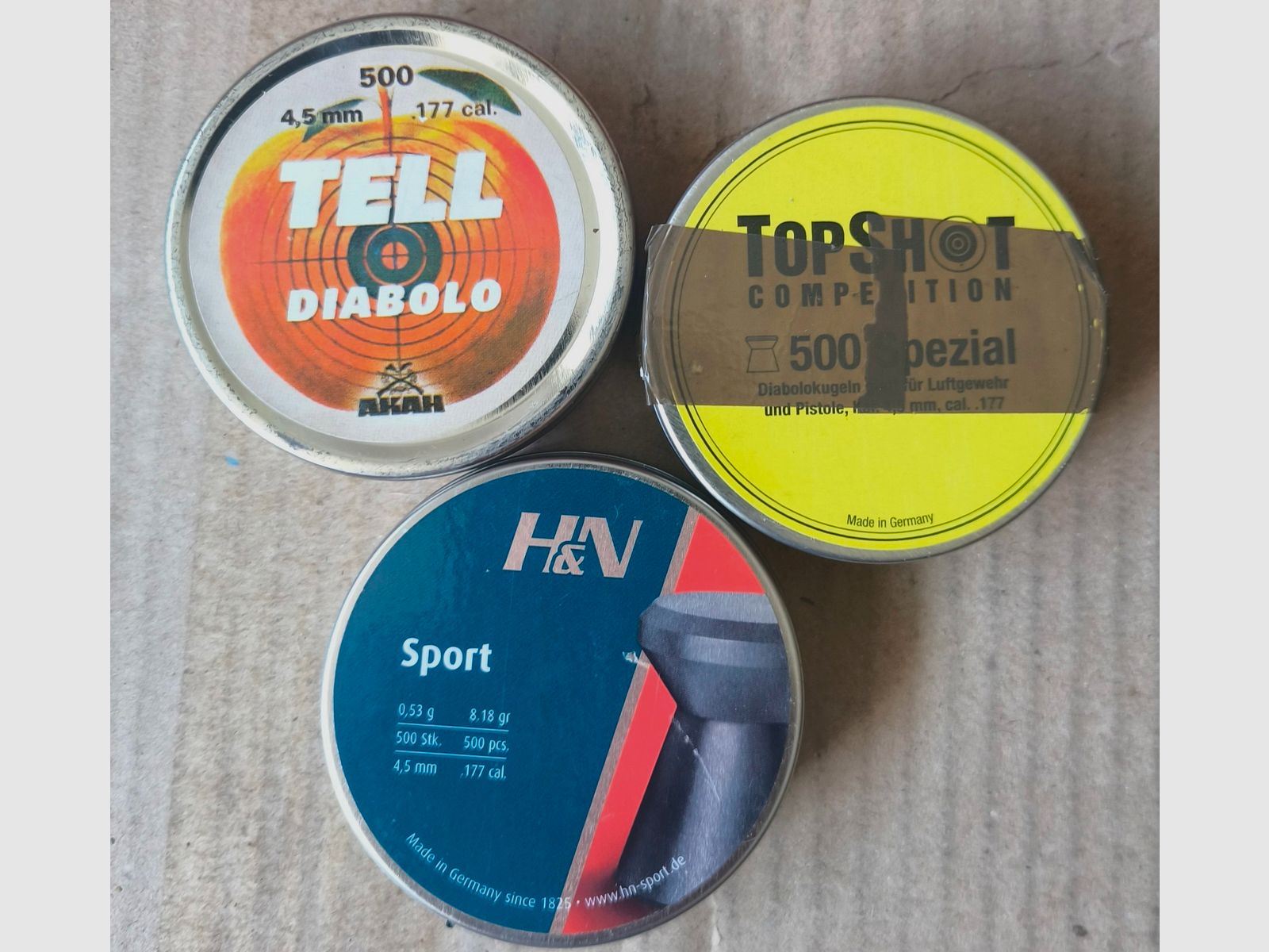 ⚠️ Achtung Sammler Diana 34 EMS Legion ètranger Sonderauflage 514 von 999 Farbe OD GREEN, Nur drei Diablos zur Probe Geschossen, Optisch sowie Funktionell in einem guten Zustand, Kaliber 4,5mm,  3Angefangene Dosen Diablos +Schalldämpfer 4,5mm mit F-Zeichen , ⚠️ Versandkosten Frei!! 