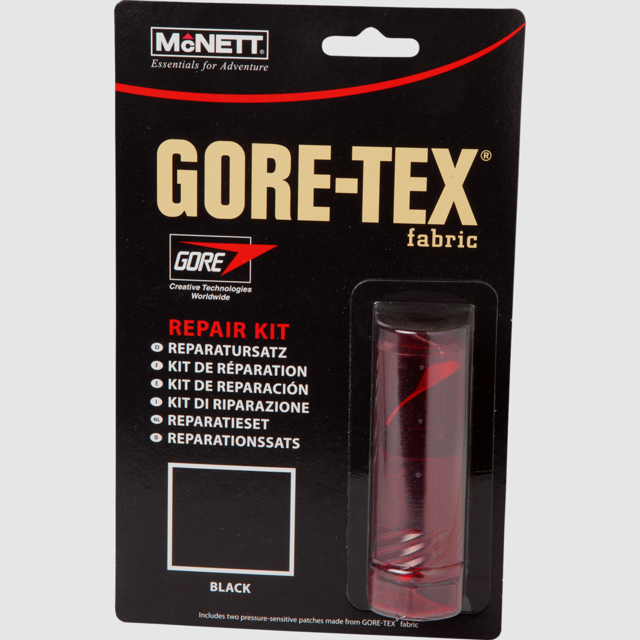 GORE-TEX® Reparaturset Schwarz, Bild 1 von 3