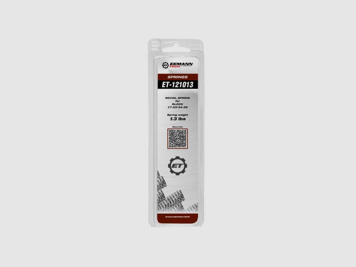 Eemann Tech Rückstoßfeder für GLOCK 17-22-34-35, Federgewicht: 14 lbs, Bild 2 von 3