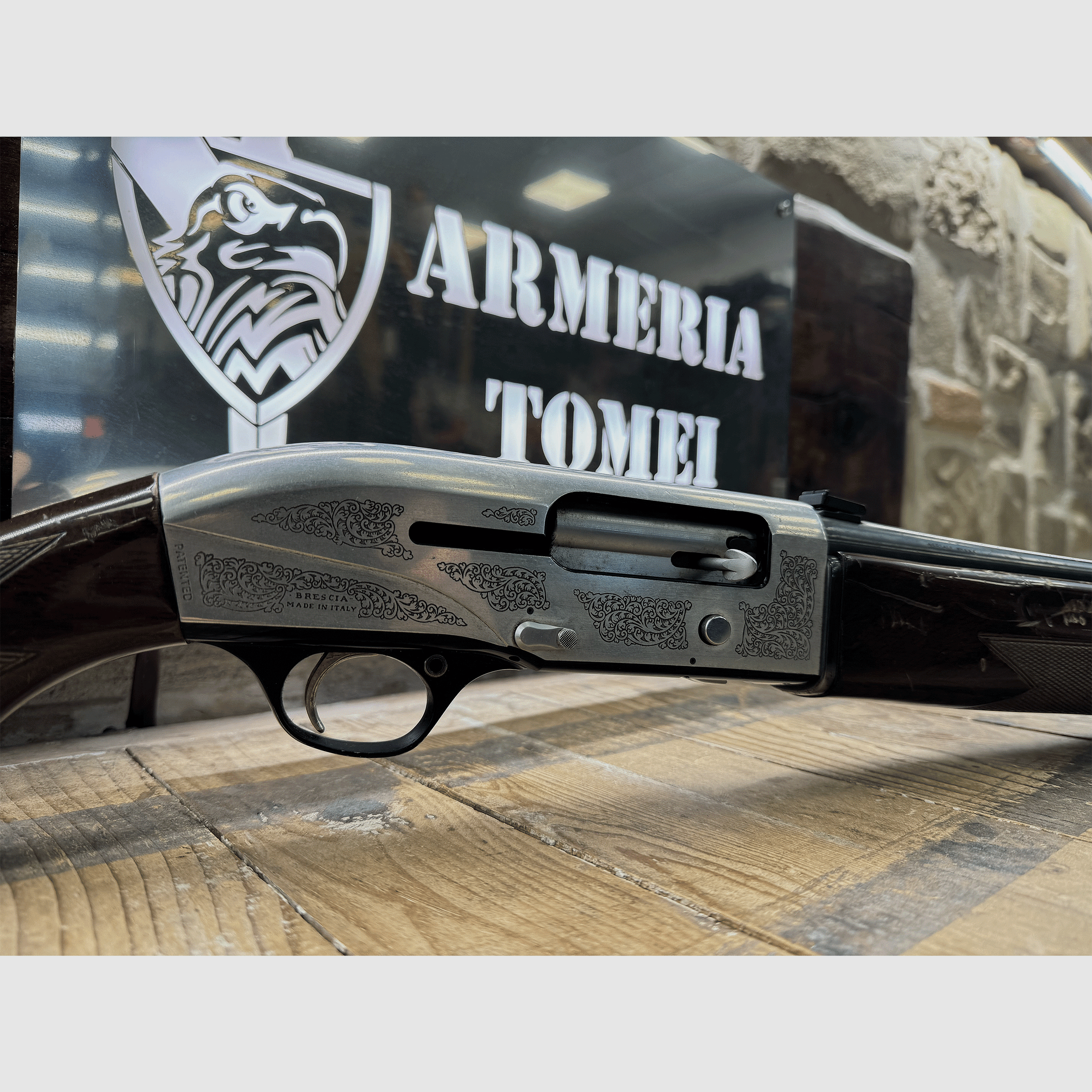 GEBRAUCHT – SEMIAUTOMATISCHES GEWEHR – BREDA MOD. ALTAIR SPECIAL Kal. 12 (SLUG), Bild 2 von 5
