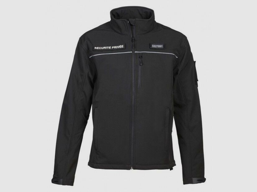 Blouson Cityguard Softshell Sicherheit Schwarz, Bild 2 von 8