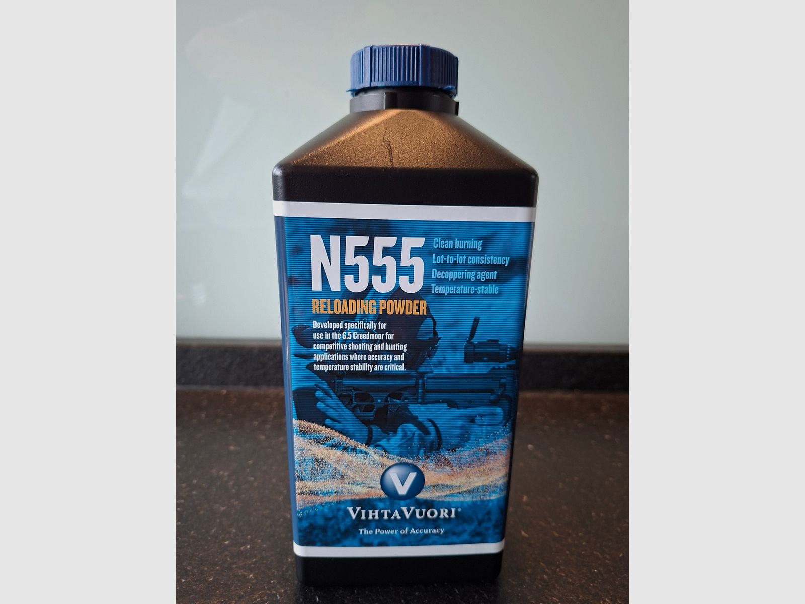 Vihtavuori N555 propellant powder 900 Gr.