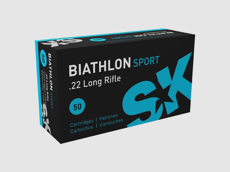 SK Biathlon Sport .22 LR 40GR LRN 50 cartucce