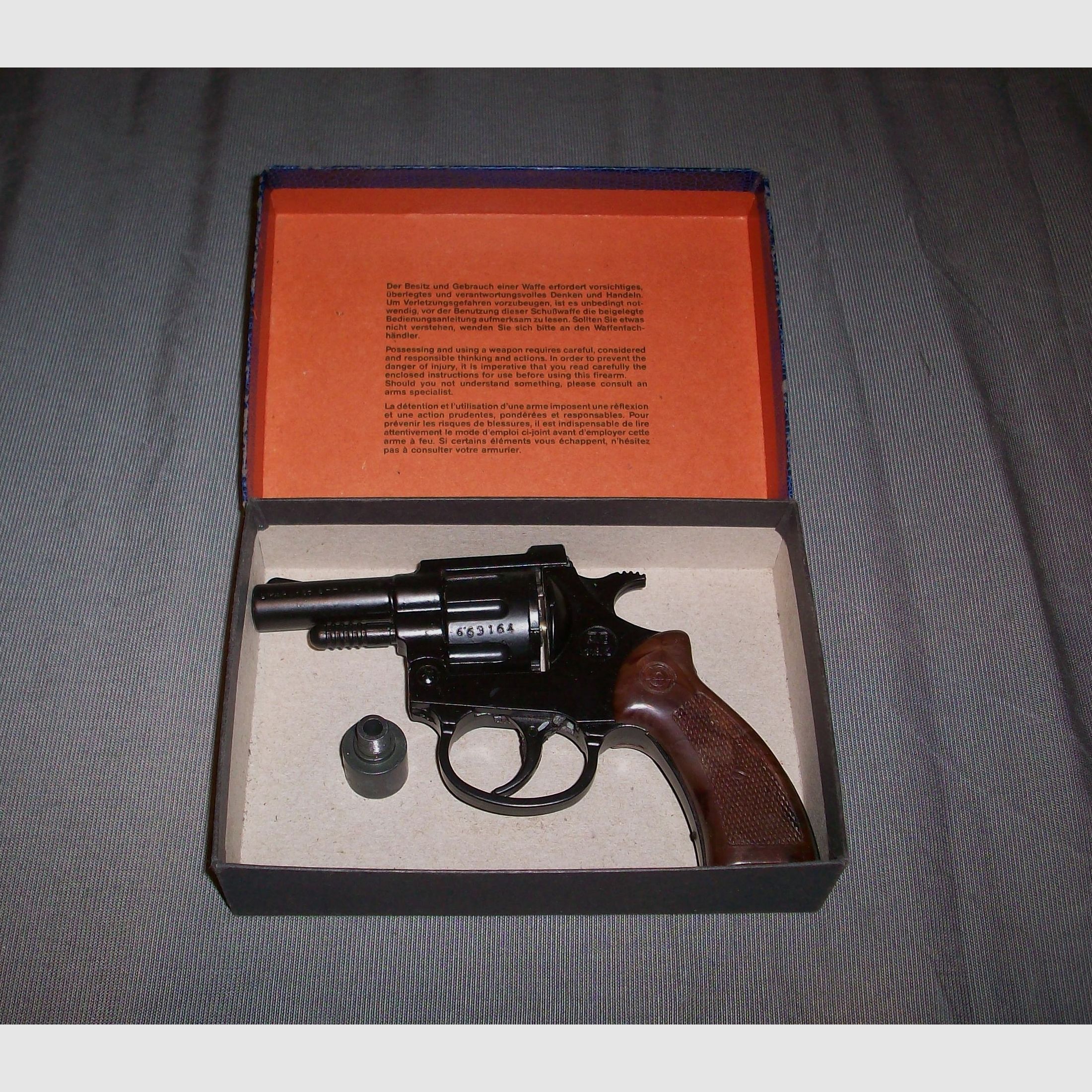 UMAREX - Mod. 343 Gasrevolver Cal. 6 mm, in EVP !