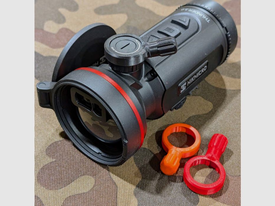 Für Hikmicro Thunder 3.0 Vorsatzgeräte: Schnellverstellhebel für Wärmebildkamerafokus