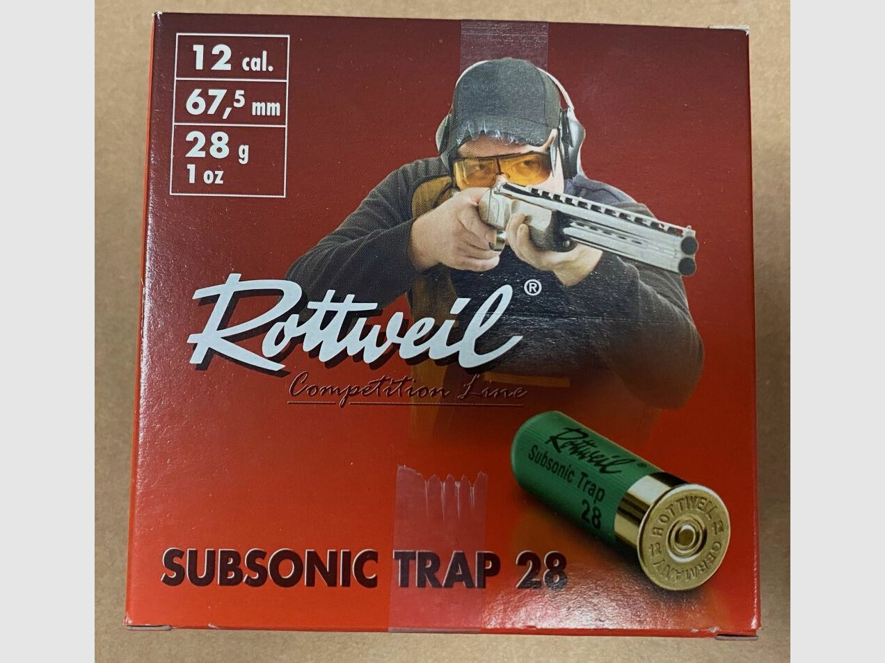 Rottweil	 Subsonic Trap 28 (500 Stück)