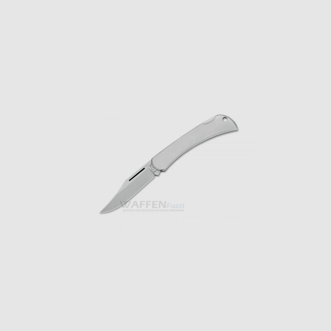 Fox Knives WIN 551 Klappmesser mit Nagelhau Silber