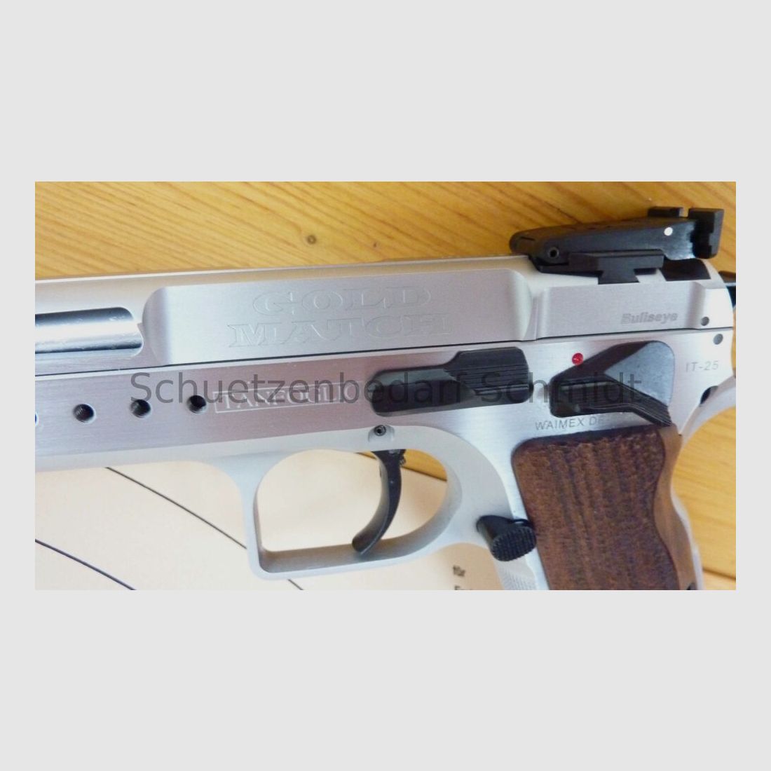 Tanfoglio Gold Match Bullseye - disponible y listo para enviar -