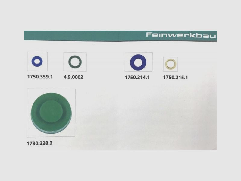 FWB afdichtset voor luchtgeweer 600/601