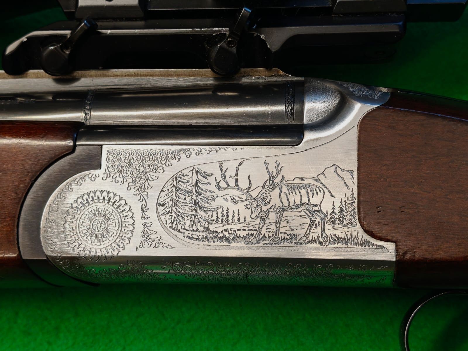 Armée Sabatti BBF 7x65R 12/70 avec lunette de visée