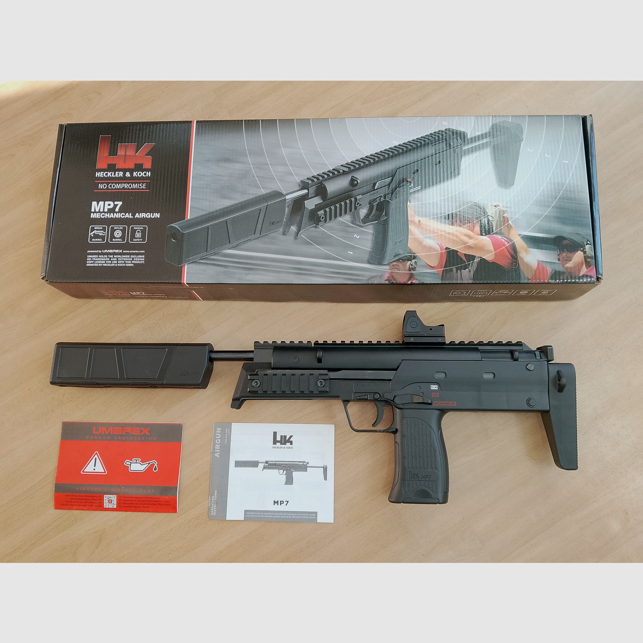 HK MP 7 4,5 mm Diabolo, afbeelding 2 van 5