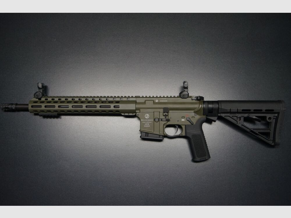 Schmeisser AR15 M4FL Cerakote OD Green 14,5" .223Rem