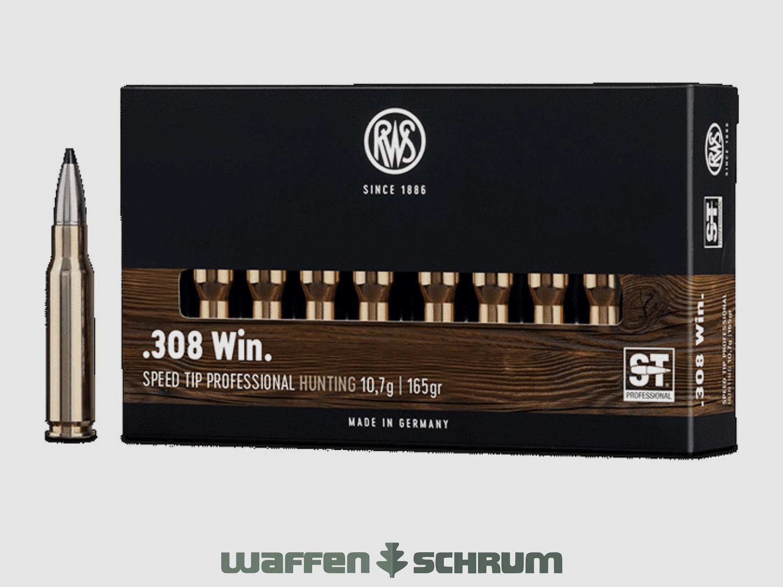 RWS Speed Tip Pro 10,7g - 165gr .308Win