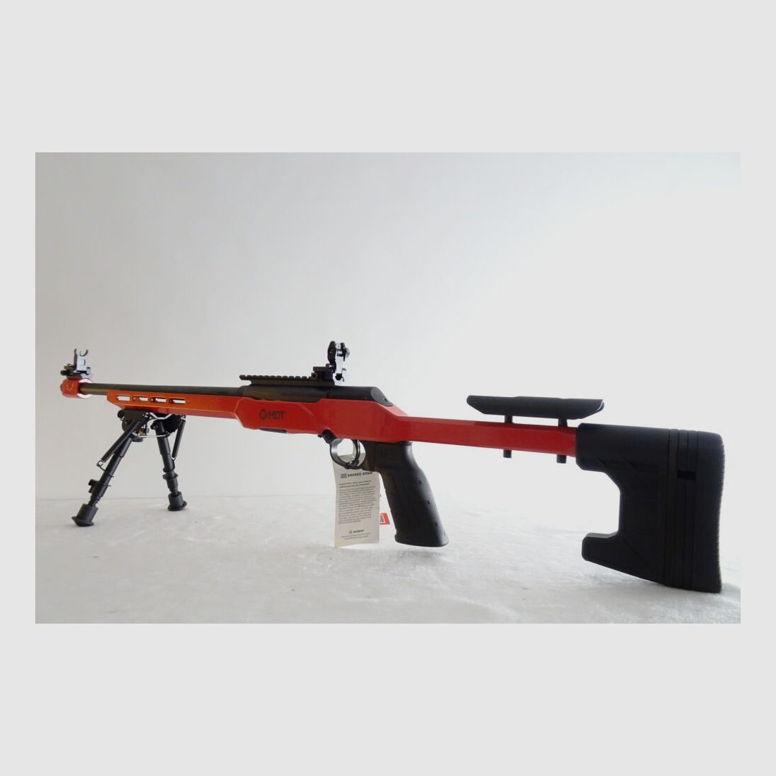 Savage A22 Precision MDT Czerwony