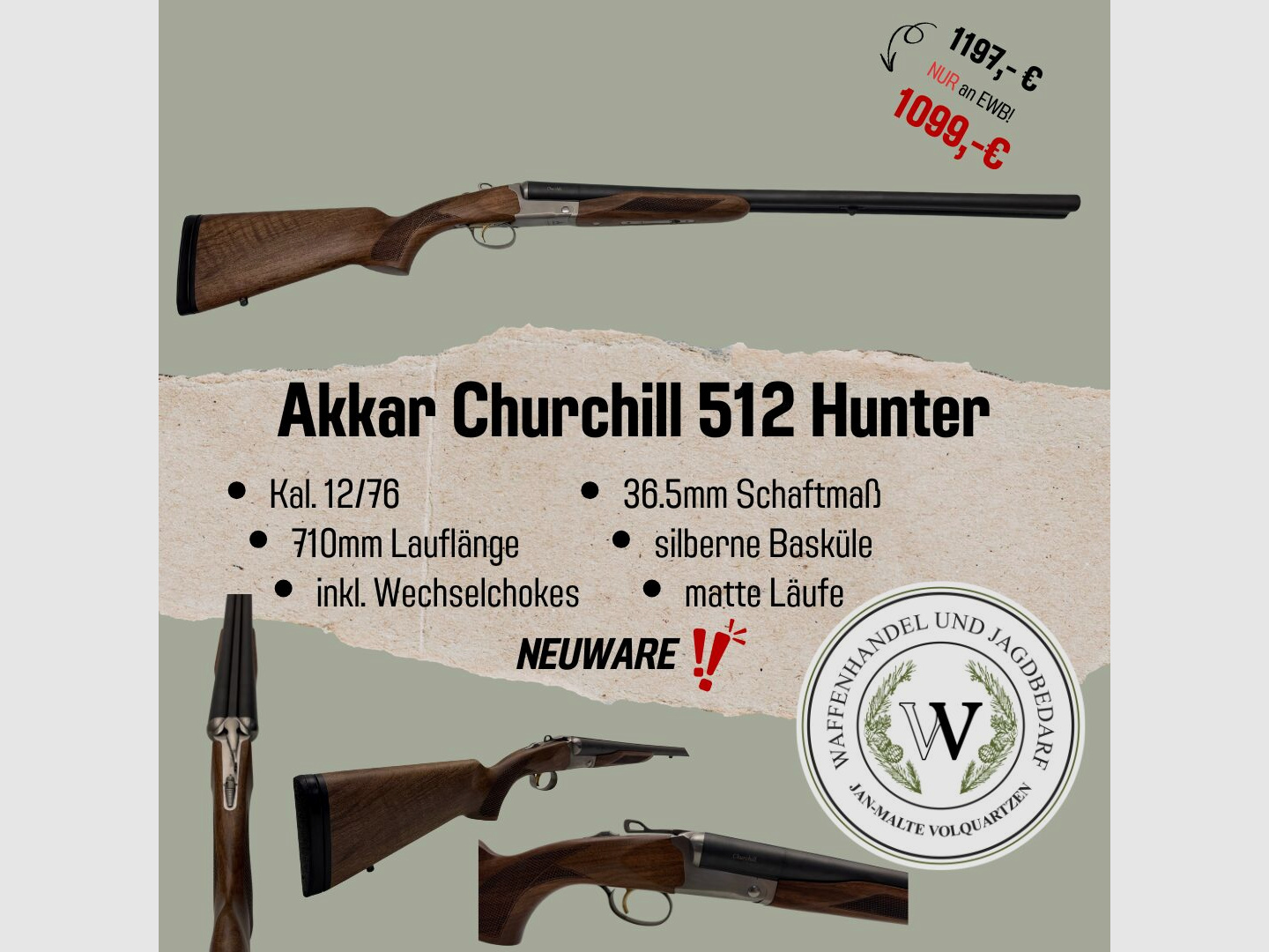 Akkar Churchill 512 Hunter