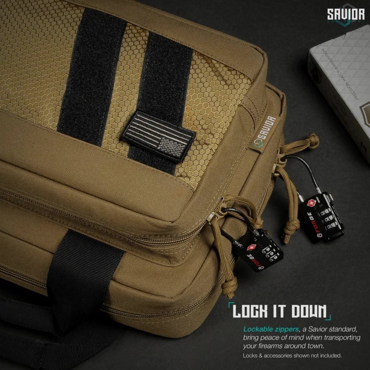 Savior – Bolsa para pistola Specialist – Tan – HC-DGSPORT-WS-TN, imagen 6 de 6