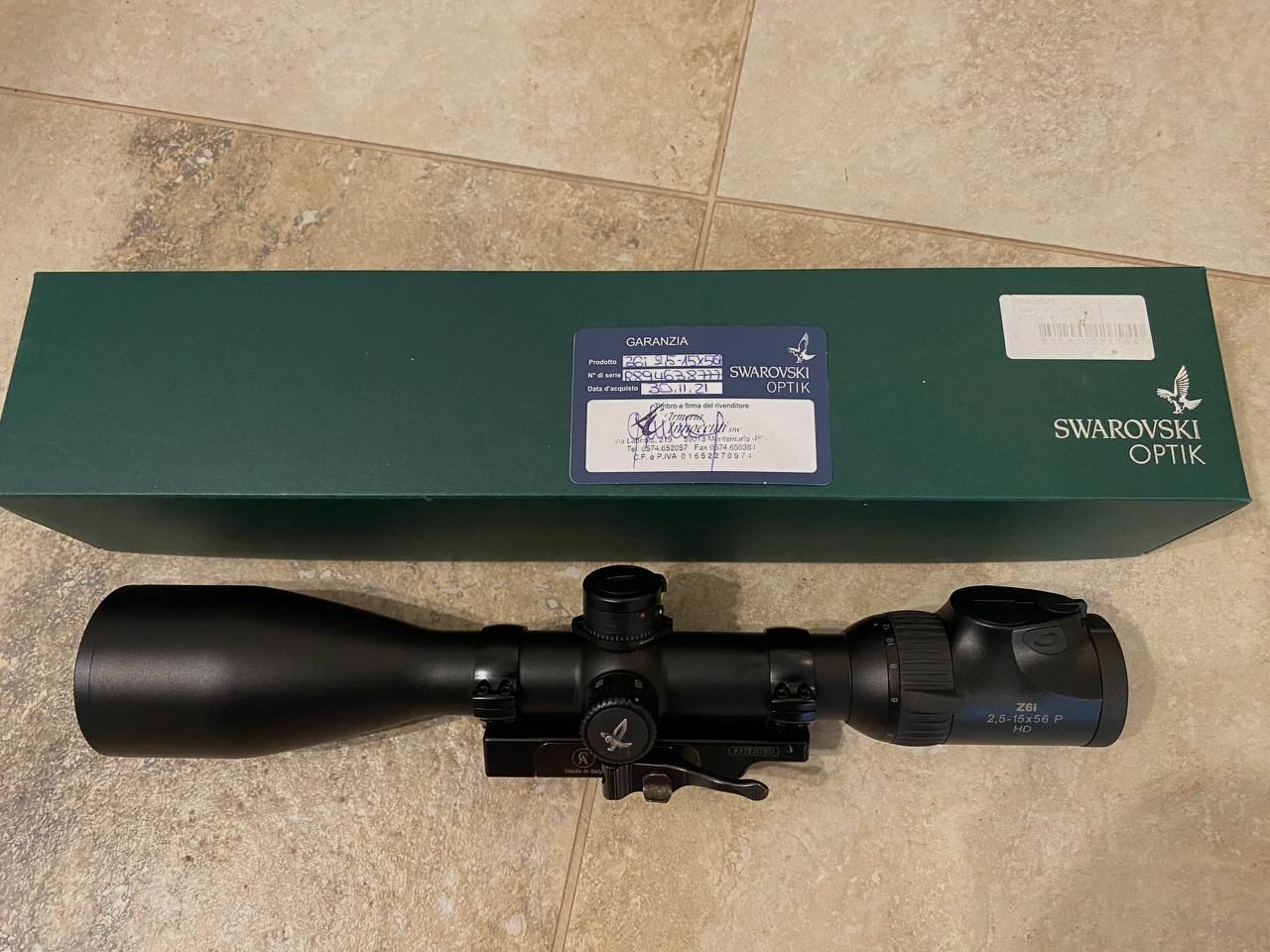 Swarovski Z6i 2,5-15x56 P 