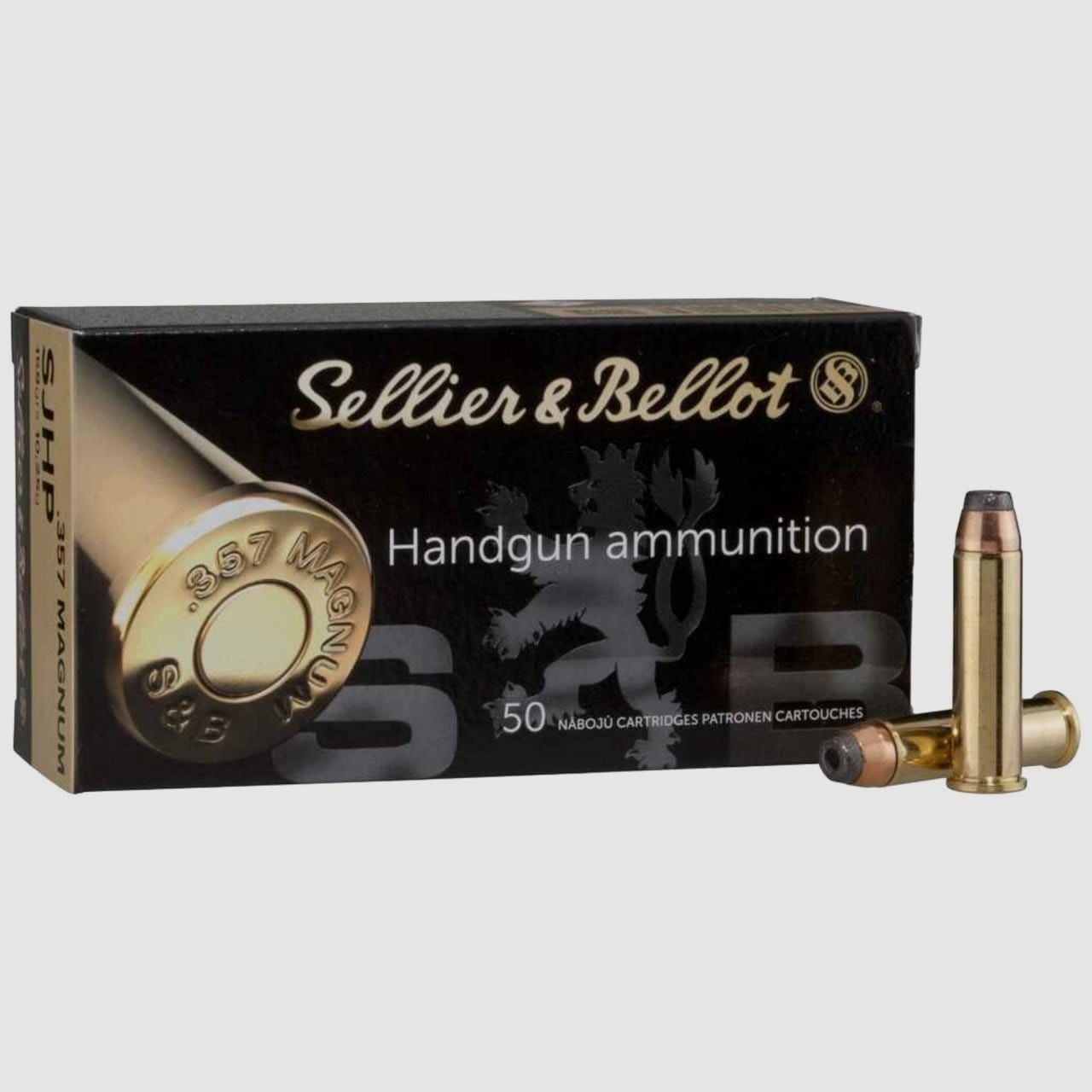 Sellier & Bellot .357 Mag. Teilmantel HP 10,2g/158grs.
