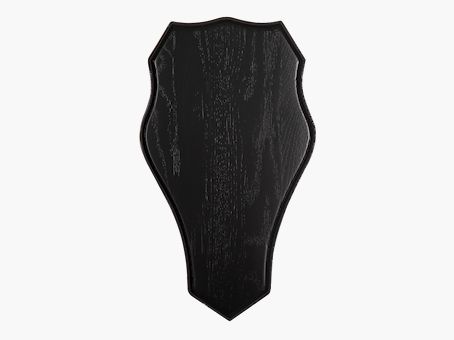 5etta Trophy Shield Damhirsch, dunkles Eichenfurnier