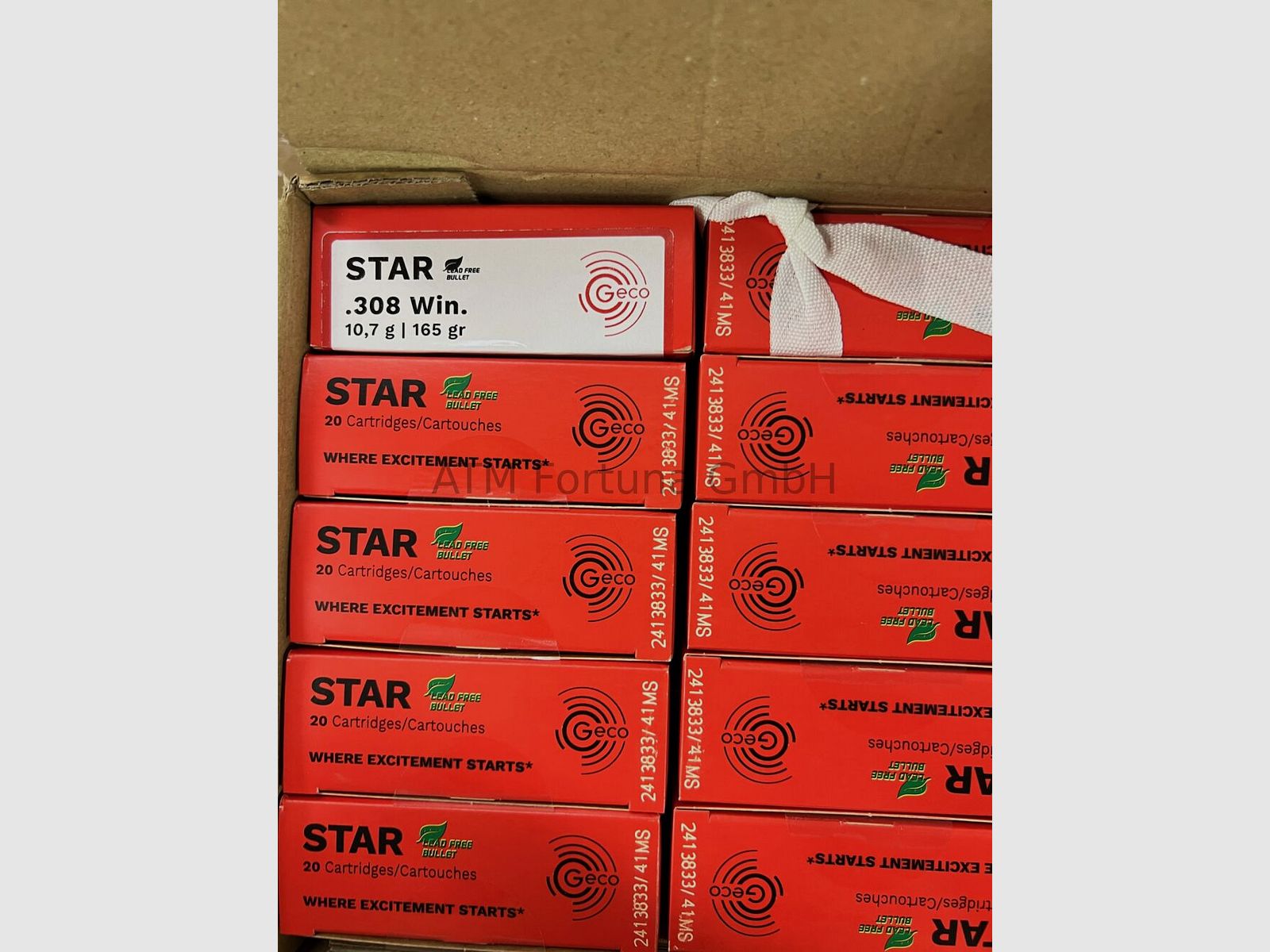 GECO	 Star .308 Win. 10,7g/165grs.