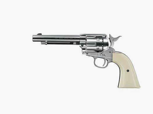 Colt SAA .45-5.5", Nickel Diabolo