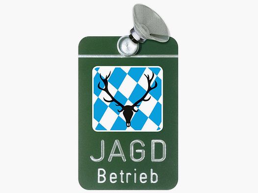 Akah Autoschild Jagdbetrieb Bayern