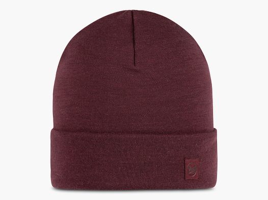 Czapka Buff Merino Heavyweight Solid Garnet