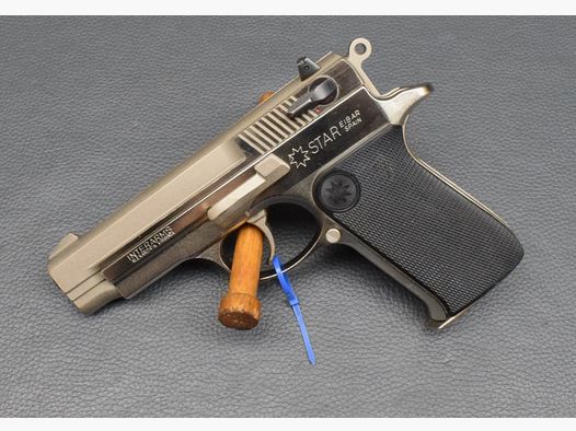 Star Pistole Modell 31P, Kaliber 9mmLuger, stainless, sehr gut