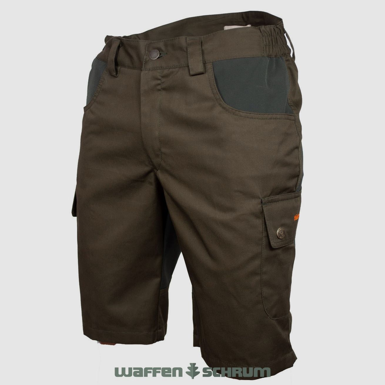 Szorty outdoor Hubertus Hydro ciemna oliwka