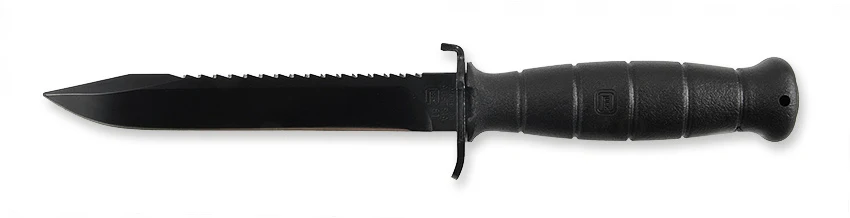 Couteau de terrain Glock FM 81 avec scie, noir
