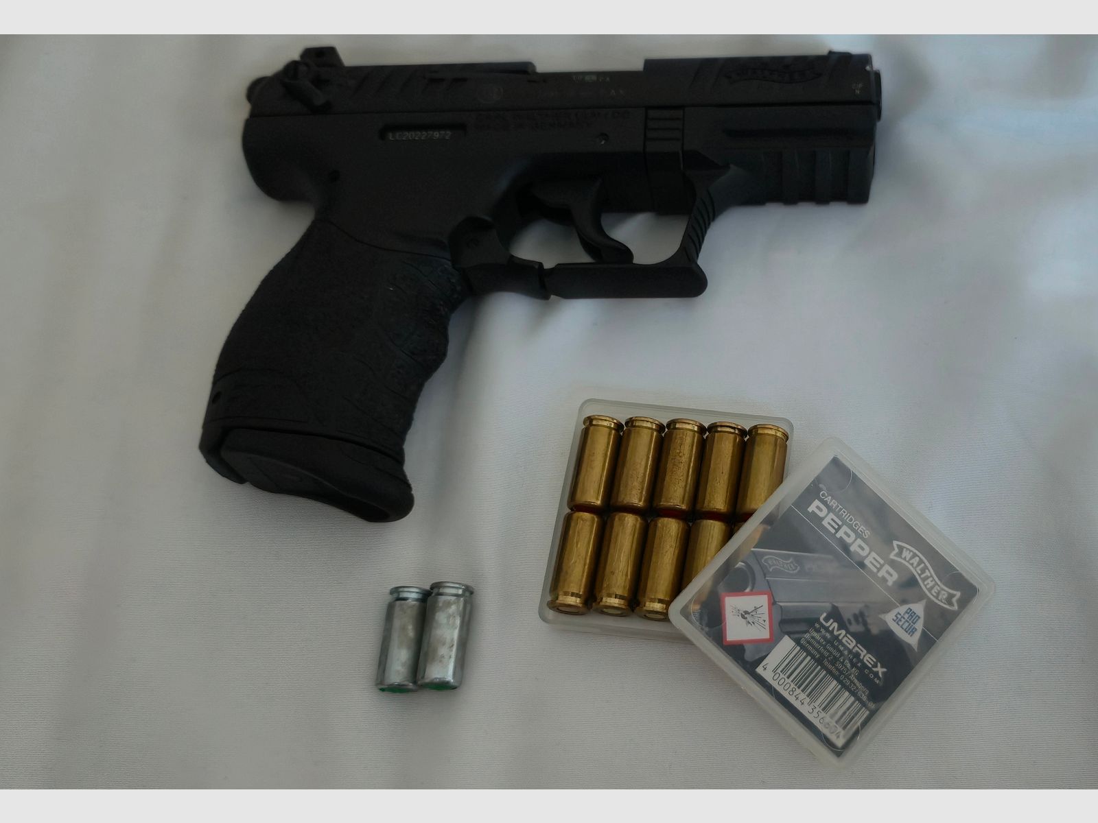 Walther P22Q blank firing