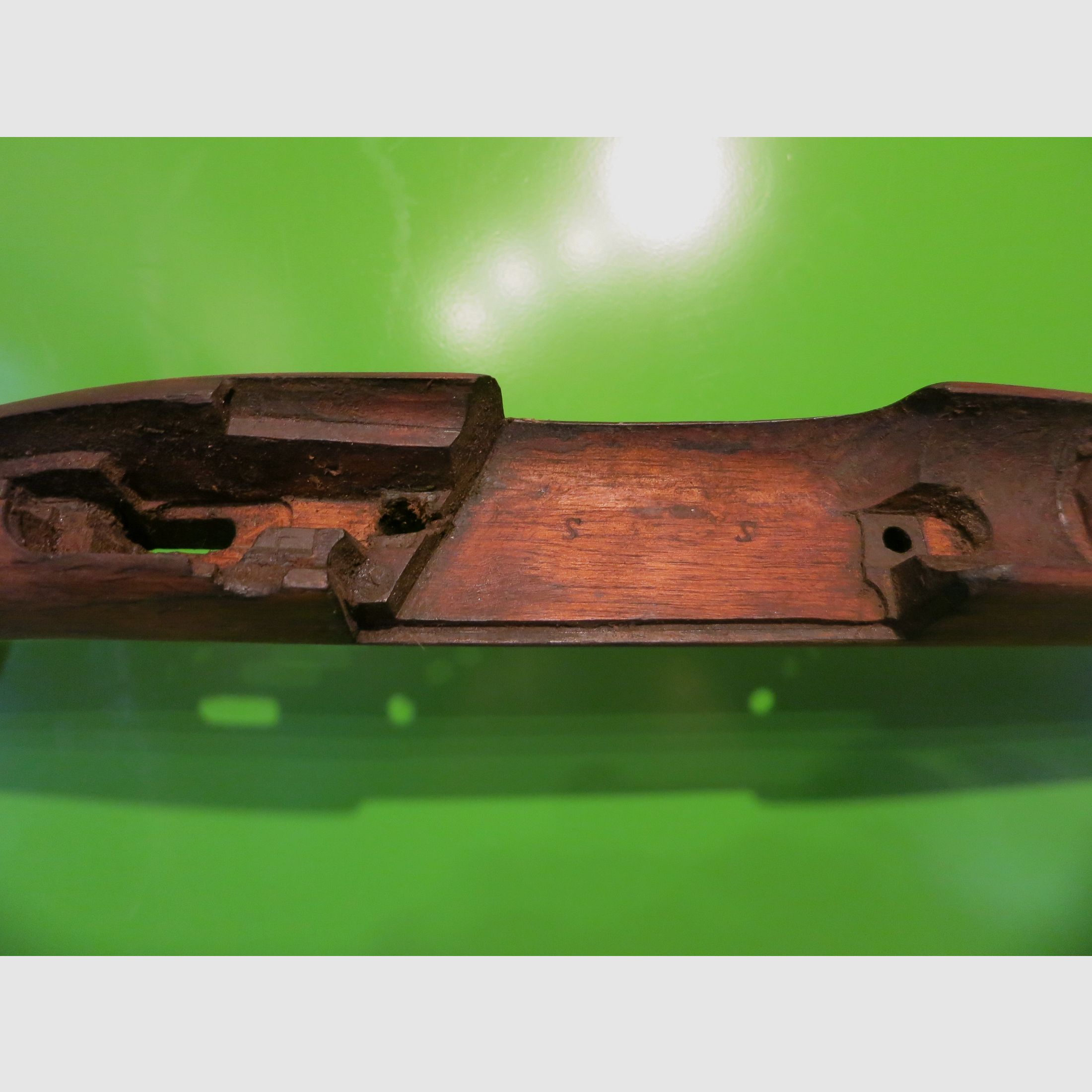 Schaft für Krag-Jørgensen Modell 1889, für den super seltenen Scharfschützen Krag M1928!      #3-