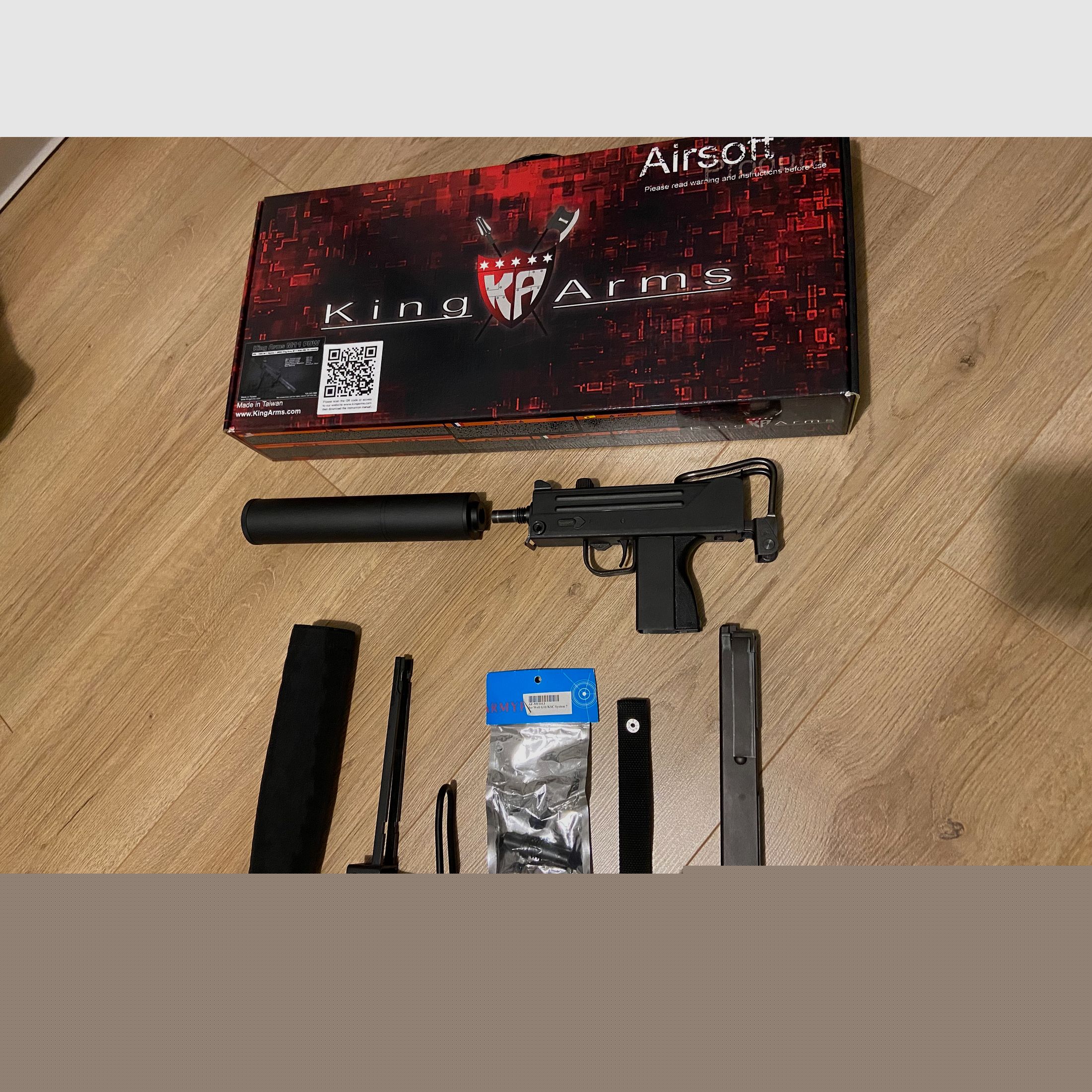 KSC/KWA M11 GBB MAC11a1 6mm BB GBB Stahl Kit