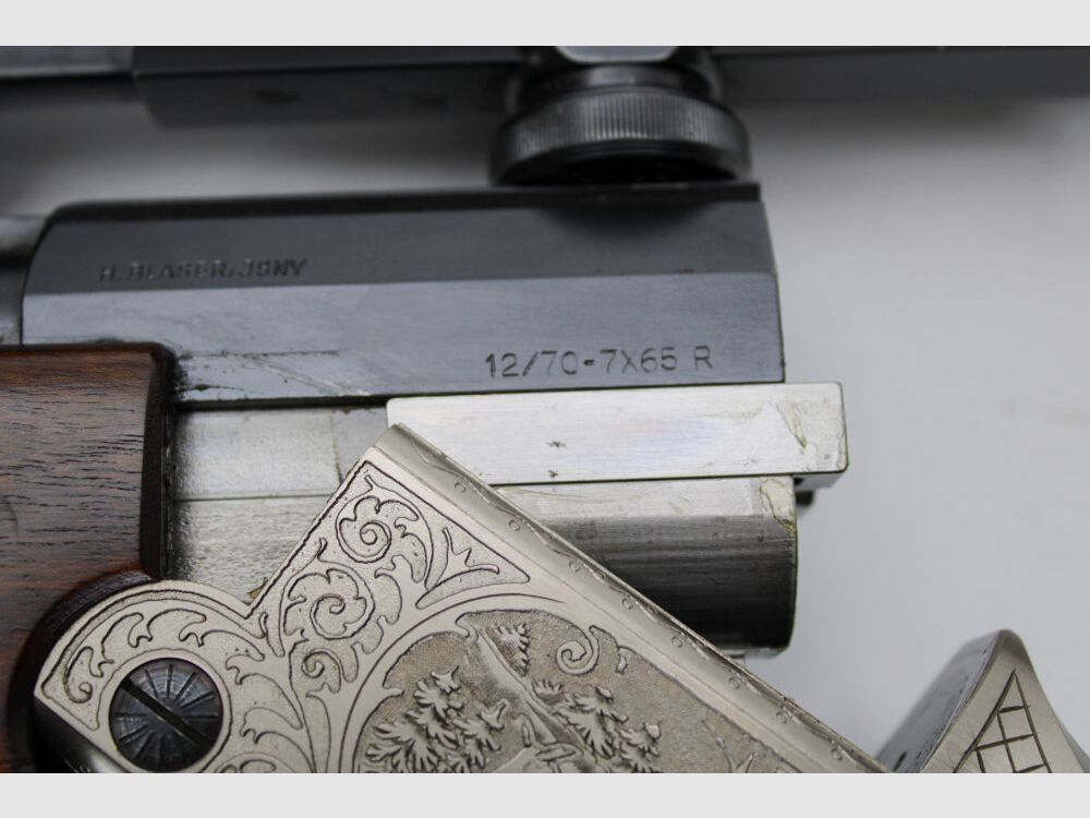 BBF Blaser ES 700 Bockbüchsflinte mit Zeiss Diavari 1,5-6x42 12/70;7x65R