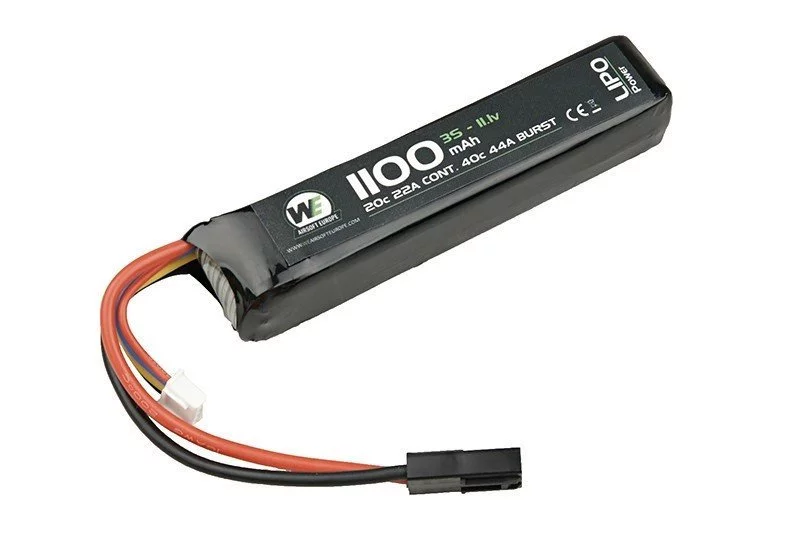 LiPo-Akku 1100mAh 11,1V 20C – Stick, Bild 2 von 4