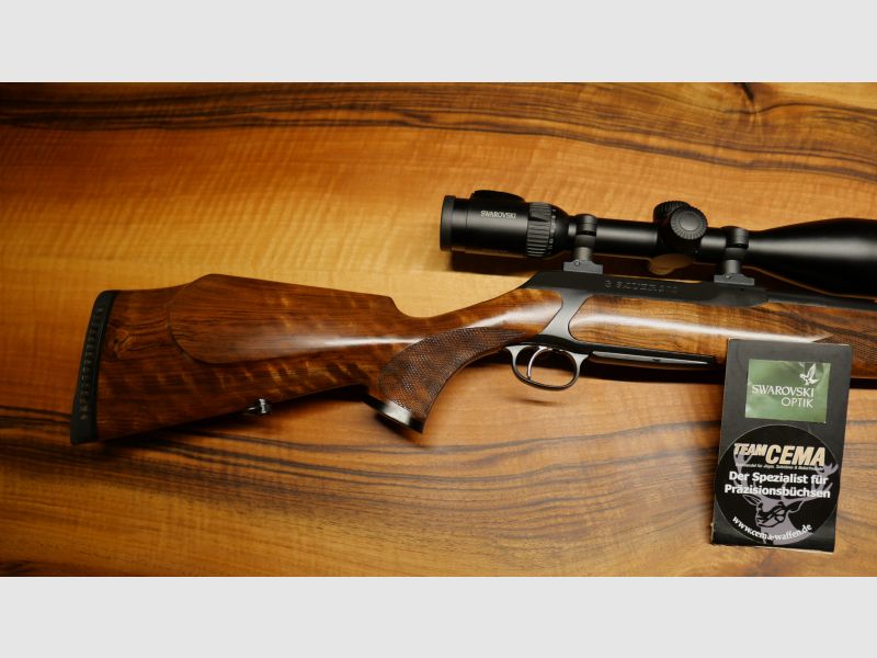 Sauer & Sohn S 202 Eckernförder Fertigung, cal. 308 Win. LINKSHAND, Swarovski Z8i van TEAM-CEMA.DE, afbeelding 2 van 6