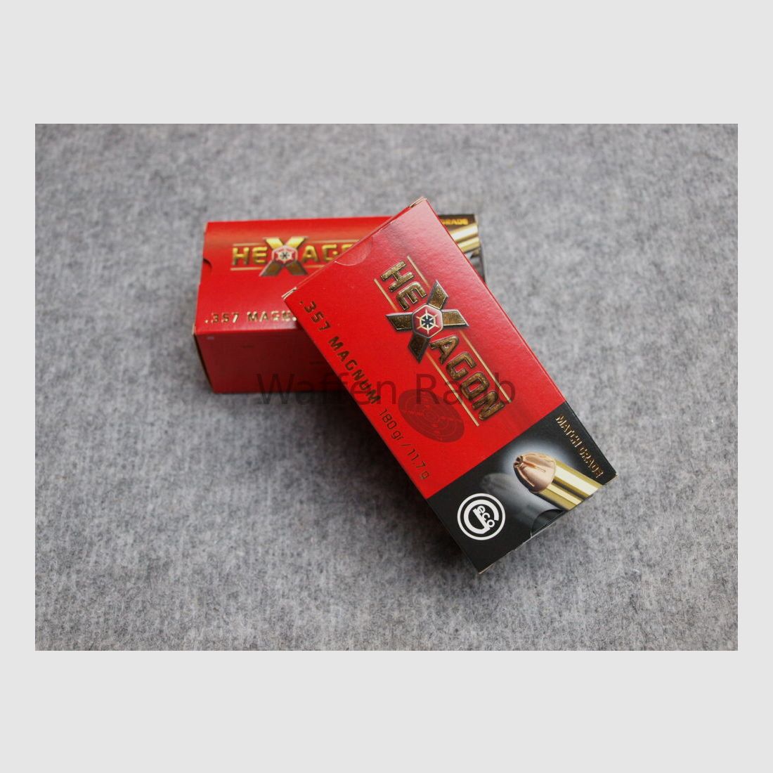Geco .357 Magnum Hexagon Geco .357 Magnum Hexagon 11.7g/180grs.