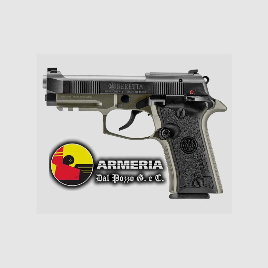 BERETTA 80X CHEETAH GREEN 9 SHORT