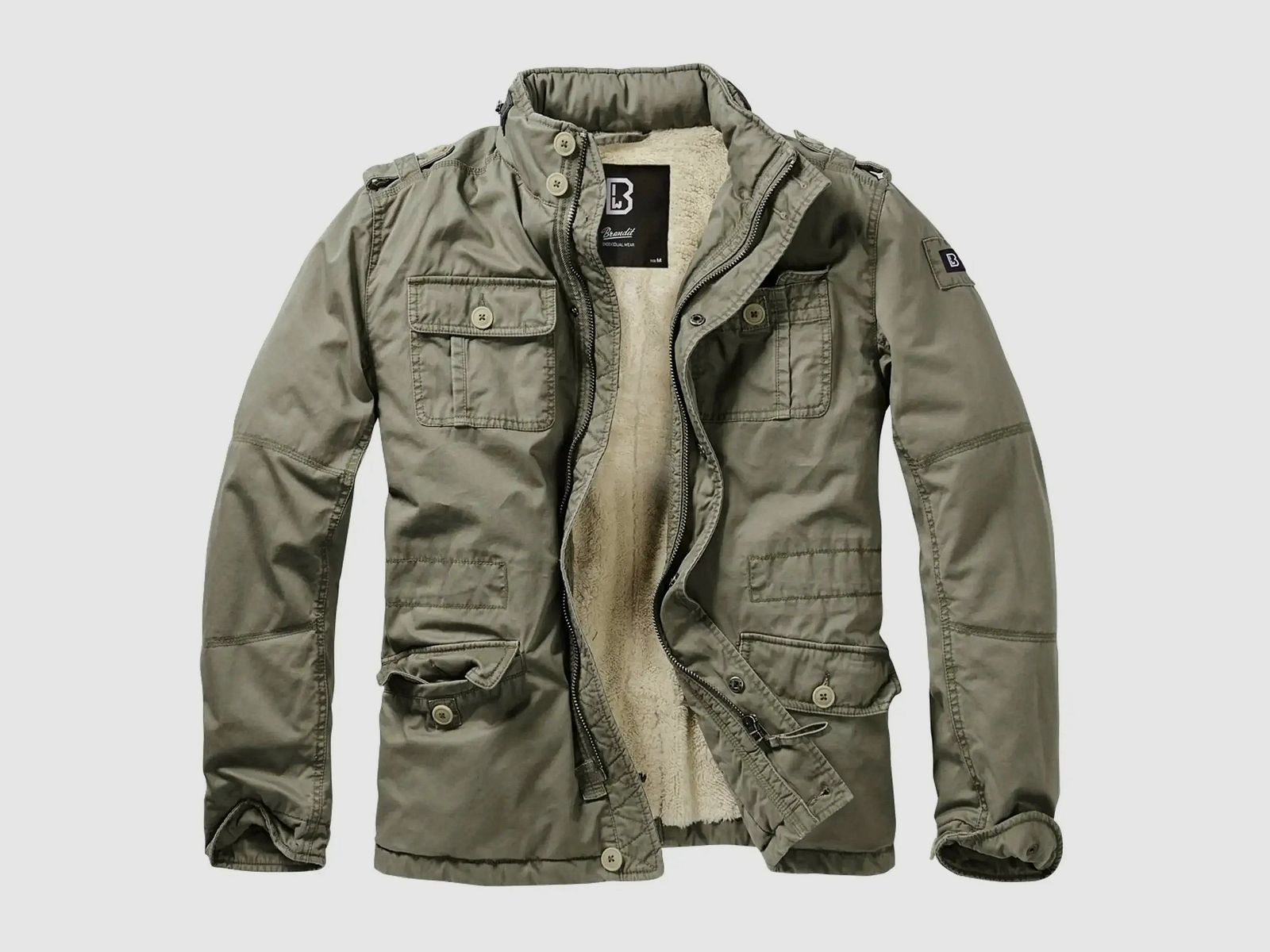 Brandit Winter Jacket Britannia - Olive / S Men