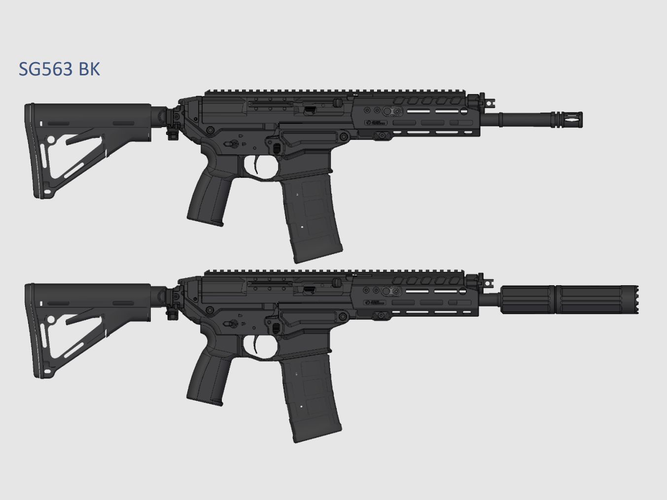  SIG SAUER SG563-BK SPORT - .300 Blackout - UVP: 5.226,90 €