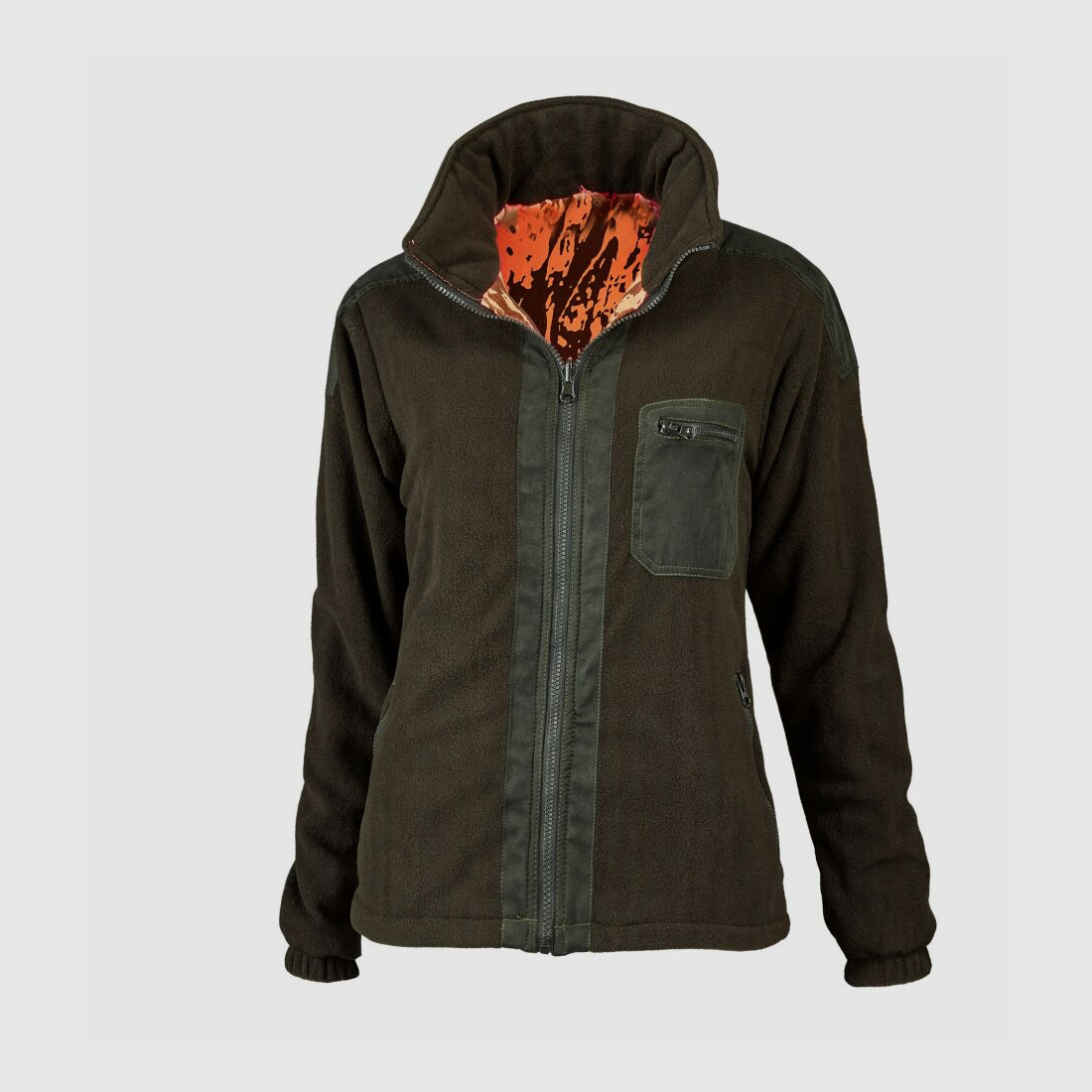 Hubertus Damen Fleece Wendejacke