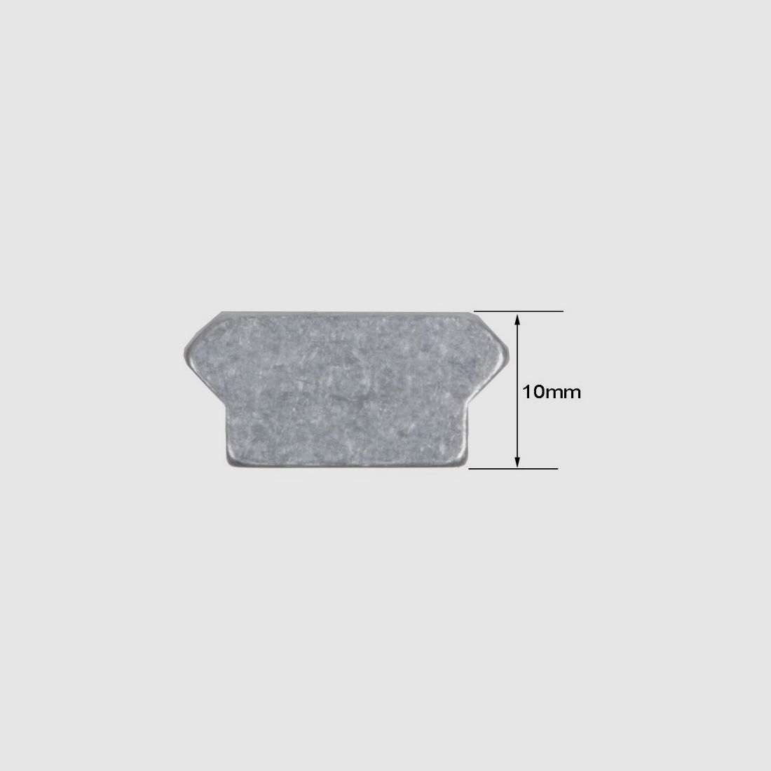 Recknagel Montageschiene 204mm BH10 Picatinny mit Quernuten, Aluminium