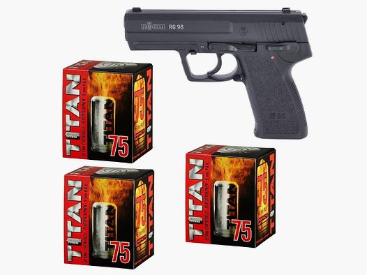 Set de Nouvel An Röhm RG 96 Pistolet à Blanc