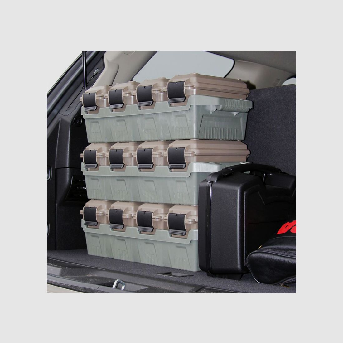 MTM 4 ammunition boxes AC4C dark earth/army green