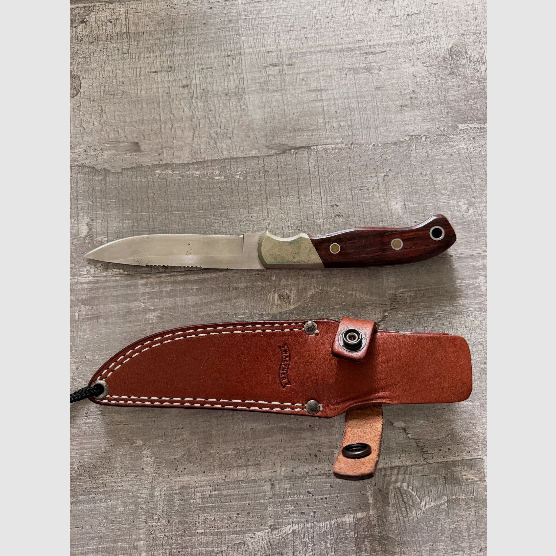 Walther Vintage cuchillo de caza, imagen 2 de 3