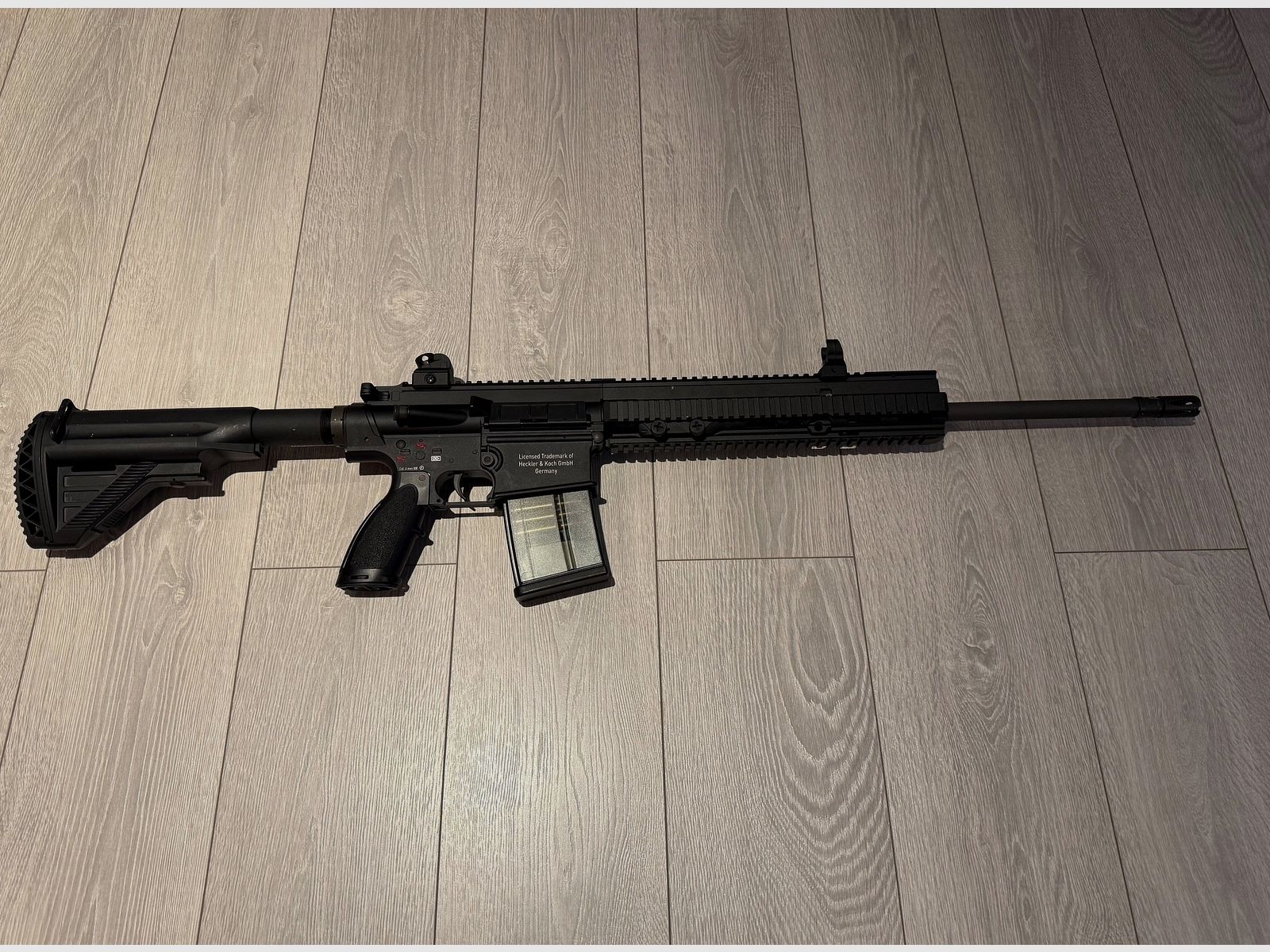HK 417 D mit 20 Zoll Lauf Kit wie Neu 