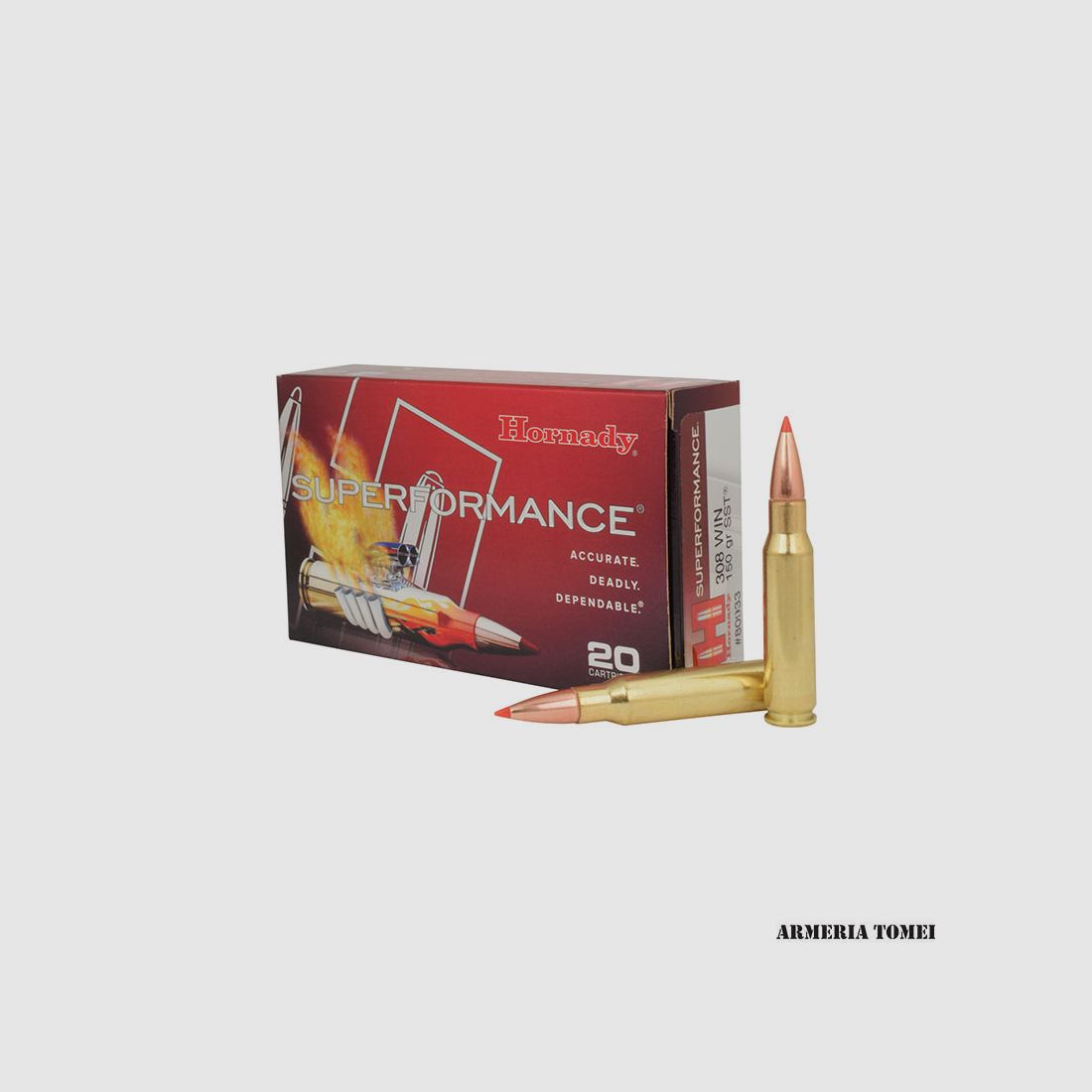 HORNADY – 308 Win 150 gr SST® Superformance® -80933